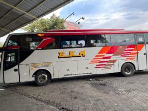 Bus Eka from Yogyakarta to Temanggung